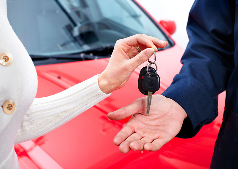 Customer at car body repair near Folkestone, Dover, Canterbury, Ashford, Kent