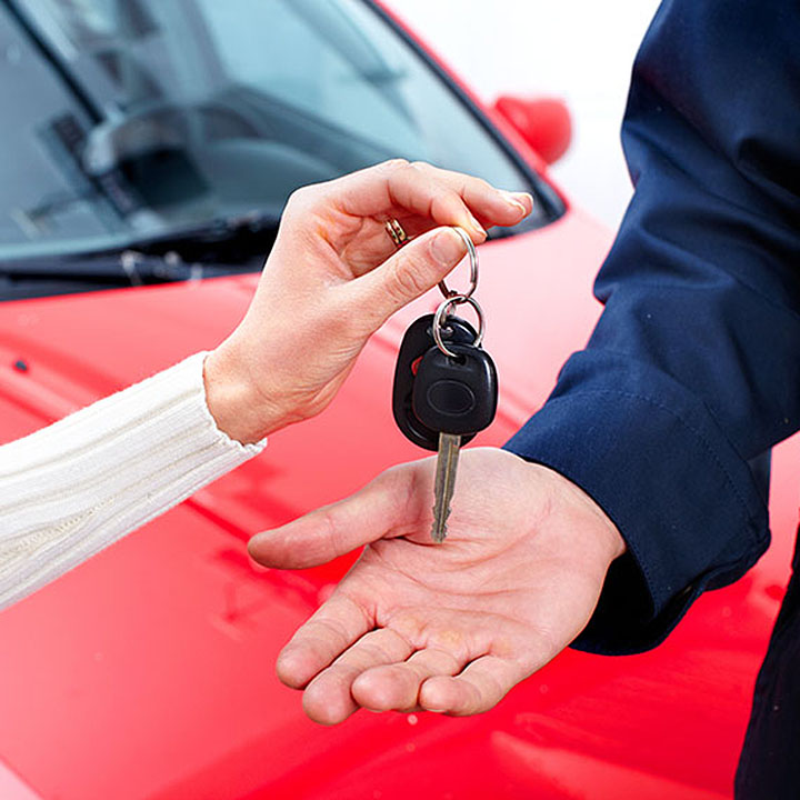 Customer Hand Over Customer Handing Over Keys